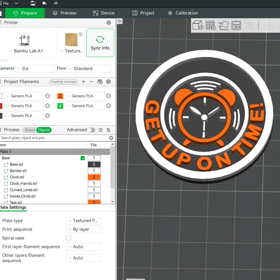 Get Up On Time Early Rising Daily Life MBA Merit Badges 3D STL Files For 3D Printing Using 3D Printer Machines