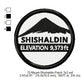 Mount Shishaldin Mountains Merit Badge Machine Embroidery Digitized Design Files