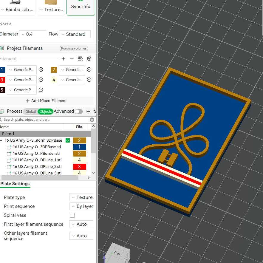 US Army Military O-3 Captain Mess Uniform Officer Insignia Emblem Symbols 3D STL Files For 3D Printing Using 3D Printer Machines