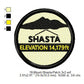 Mount Shasta Mountains Merit Badge Machine Embroidery Digitized Design Files