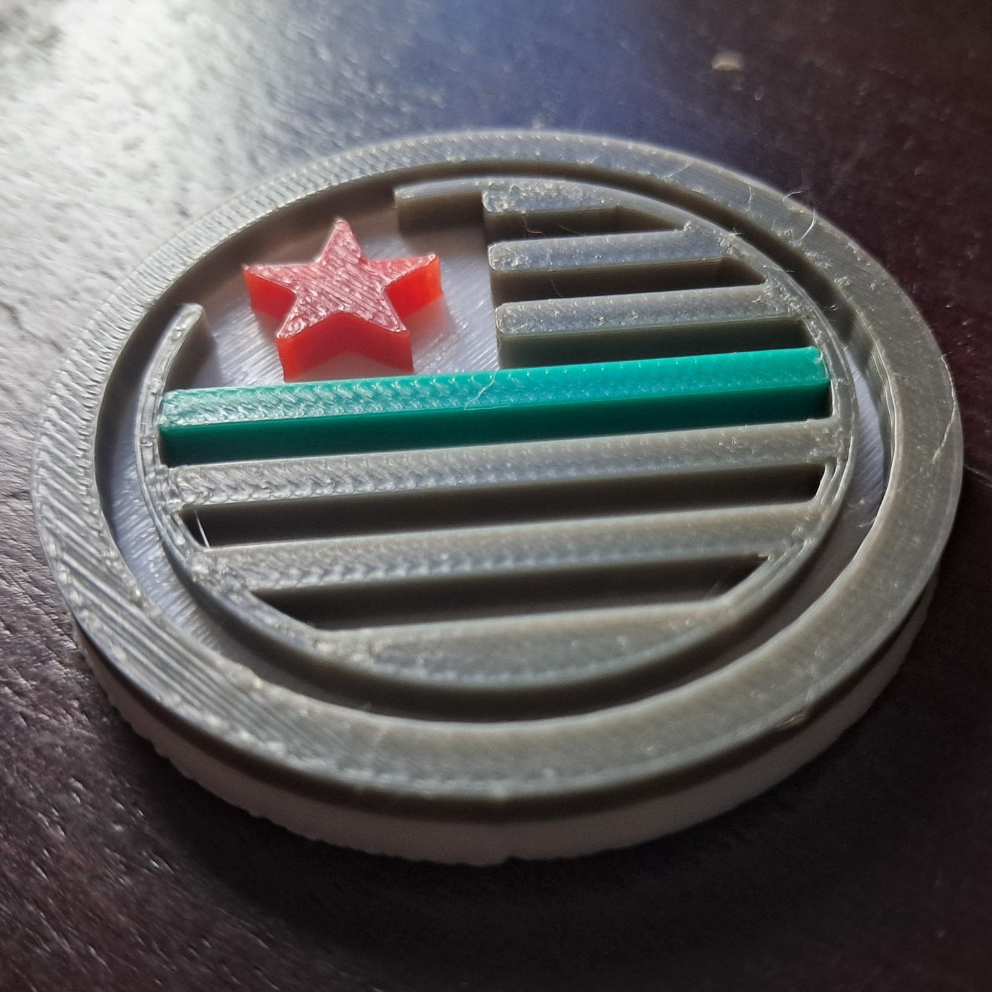 Thin Blue Line Police Officer MBA Merit Badges 3D STL Files For 3D Printing Using 3D Printer Machines