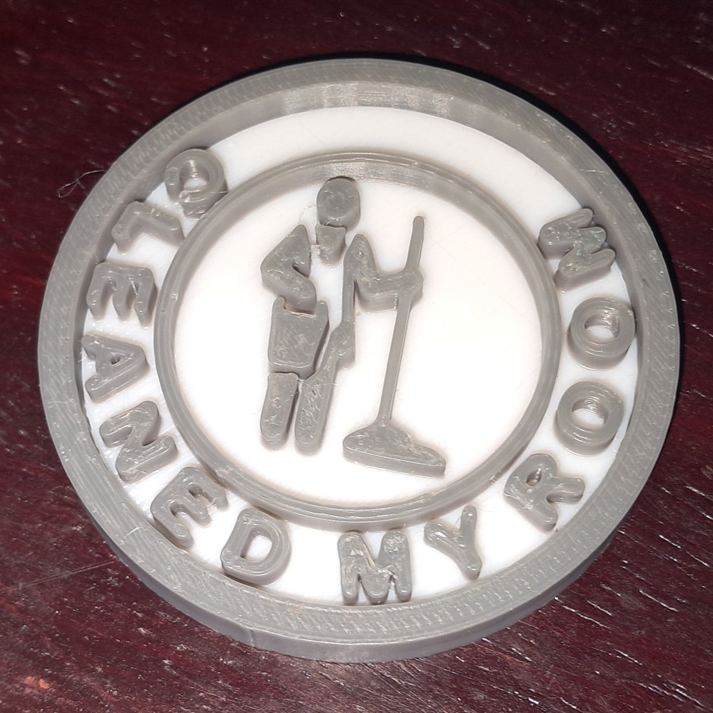 Cleaned My Room MBA Merit Badges 3D STL Files For 3D Printing Using 3D Printer Machines