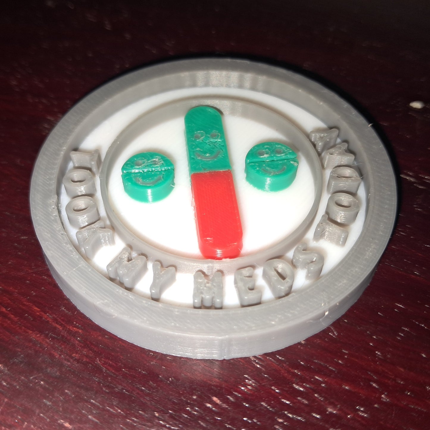 Took My Meds Today MBA Merit Badges 3D STL Files For 3D Printing Using 3D Printer Machines