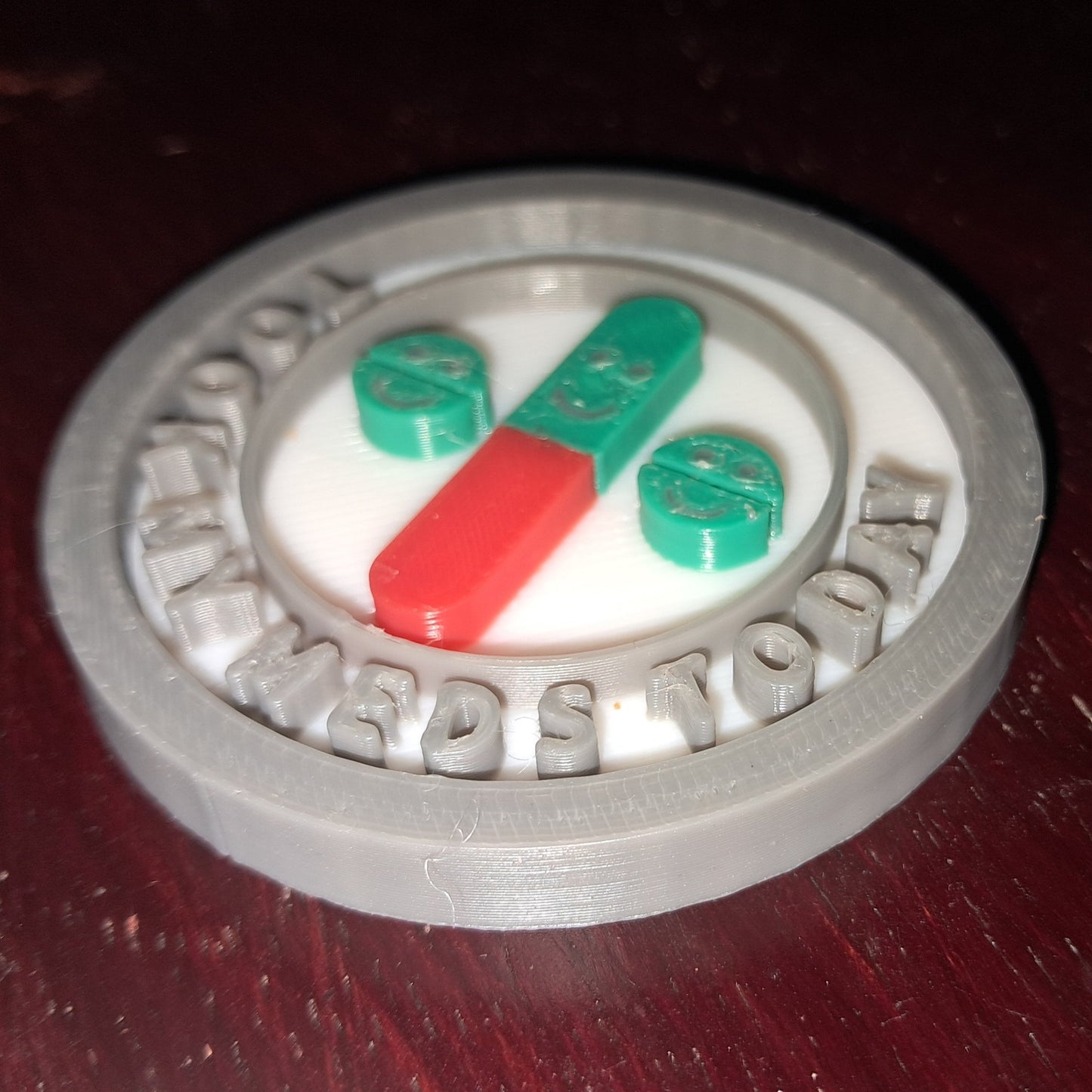 Took My Meds Today MBA Merit Badges 3D STL Files For 3D Printing Using 3D Printer Machines