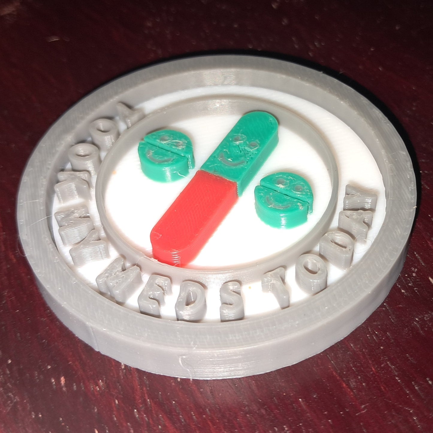 Took My Meds Today MBA Merit Badges 3D STL Files For 3D Printing Using 3D Printer Machines