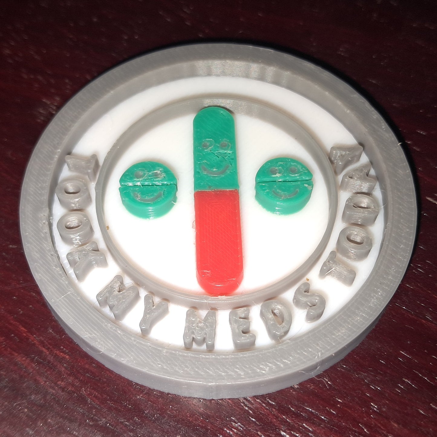 Took My Meds Today MBA Merit Badges 3D STL Files For 3D Printing Using 3D Printer Machines