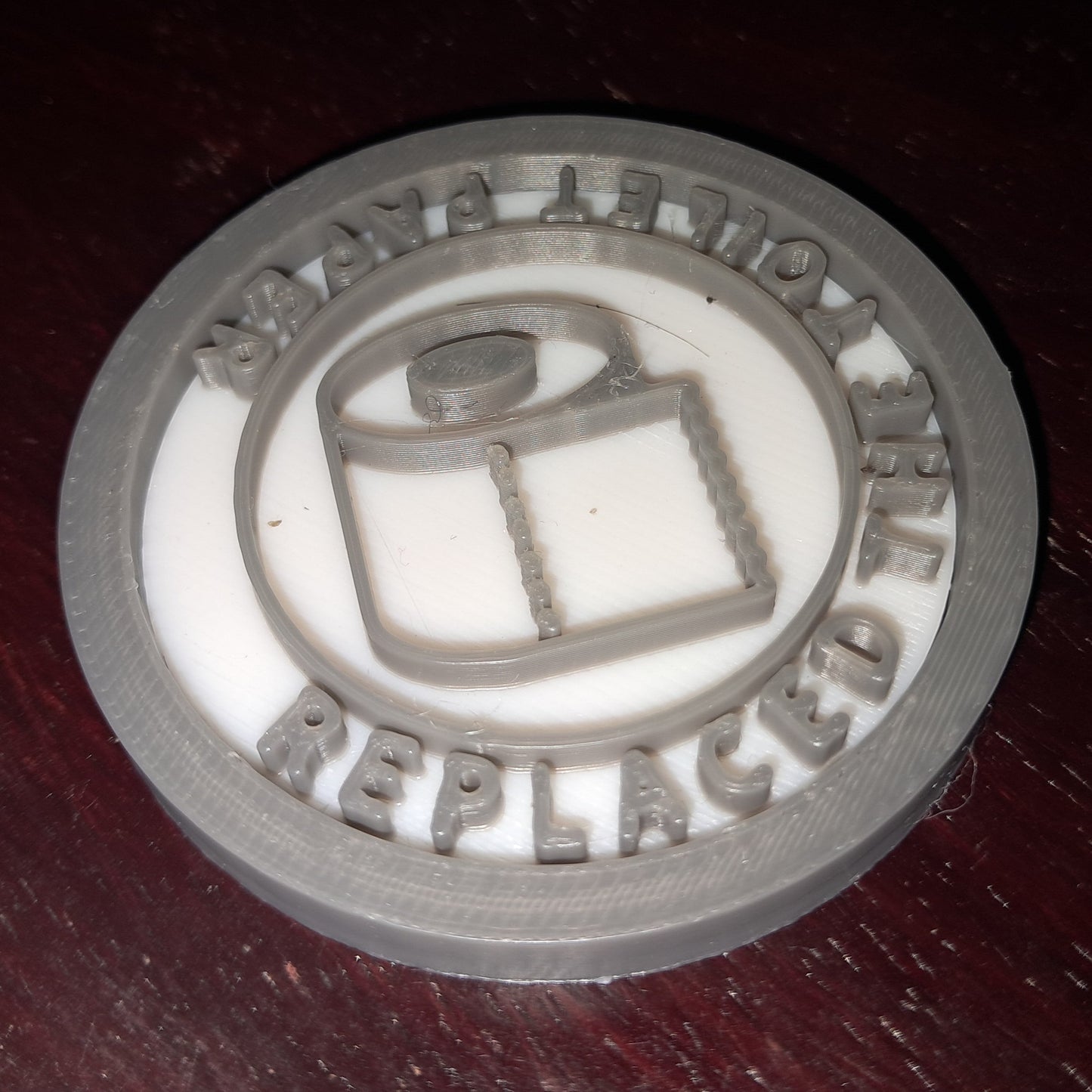 Replaced The Toilet Paper MBA Merit Badges 3D STL Files For 3D Printing Using 3D Printer Machines