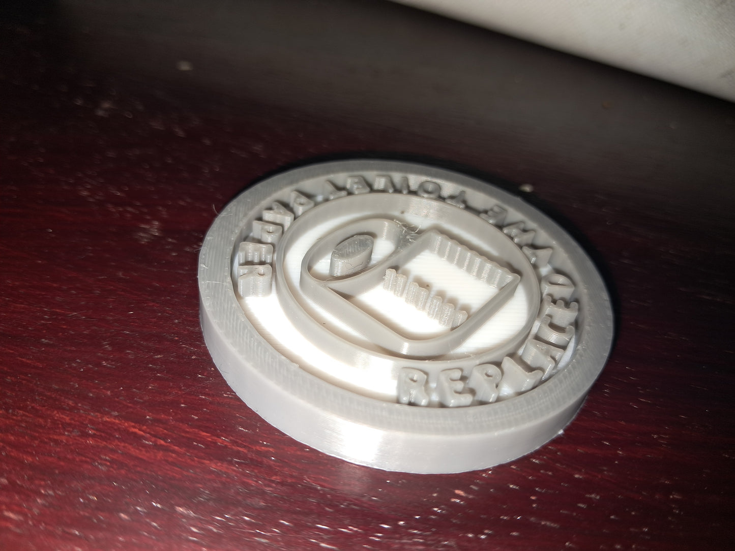 Replaced The Toilet Paper MBA Merit Badges 3D STL Files For 3D Printing Using 3D Printer Machines