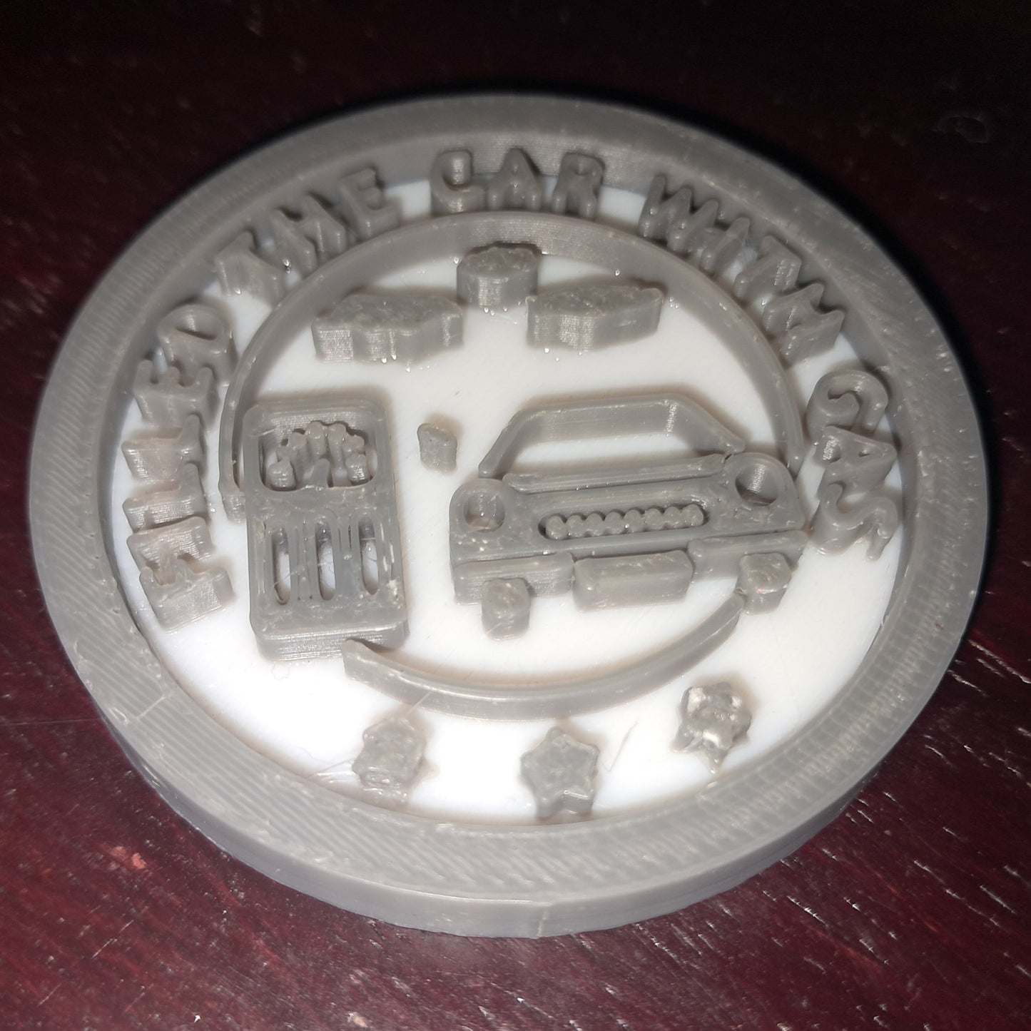 Filled The Car With Gas MBA Merit Badges 3D STL Files For 3D Printing Using 3D Printer Machines