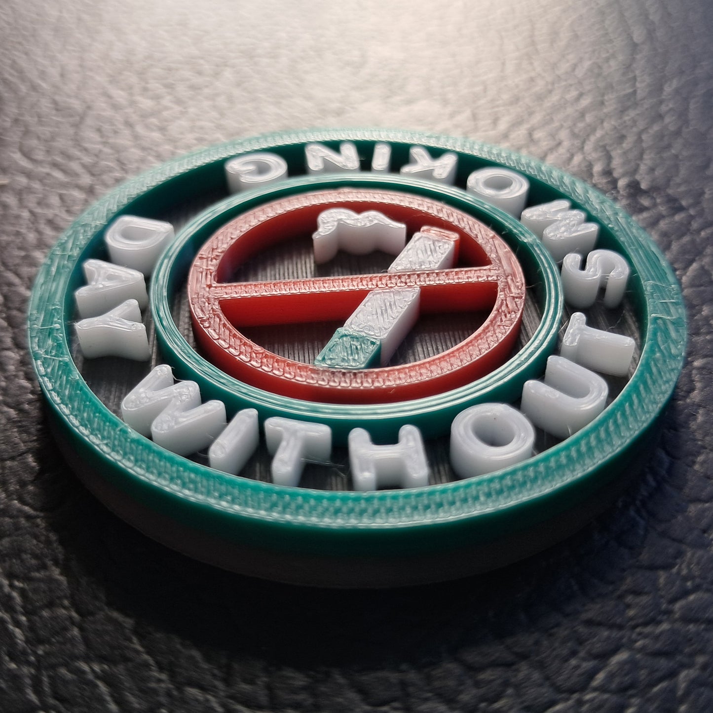 Day Without Smoking Awareness Daily Life MBA Merit Badges 3D STL Files For 3D Printing Using 3D Printer Machines