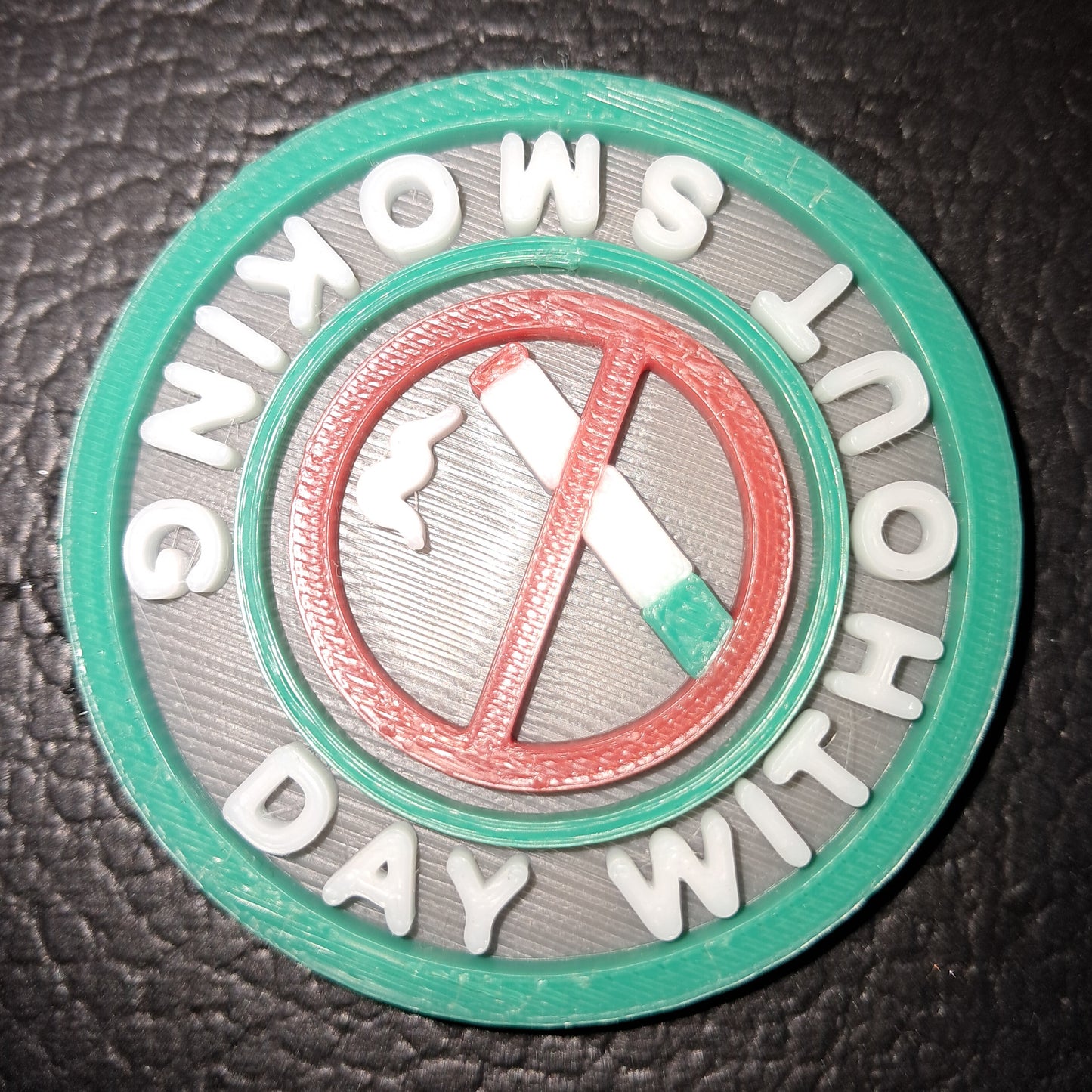 Day Without Smoking Awareness Daily Life MBA Merit Badges 3D STL Files For 3D Printing Using 3D Printer Machines