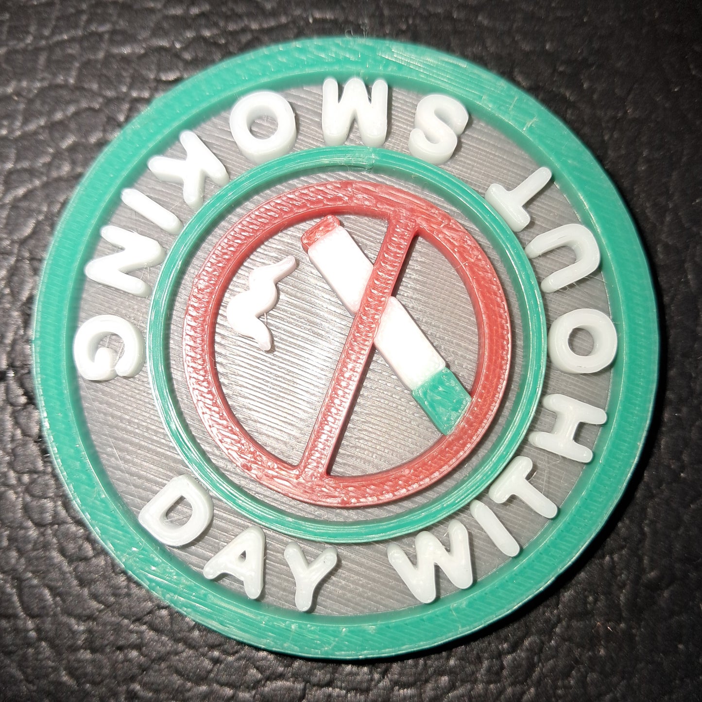 Day Without Smoking Awareness Daily Life MBA Merit Badges 3D STL Files For 3D Printing Using 3D Printer Machines