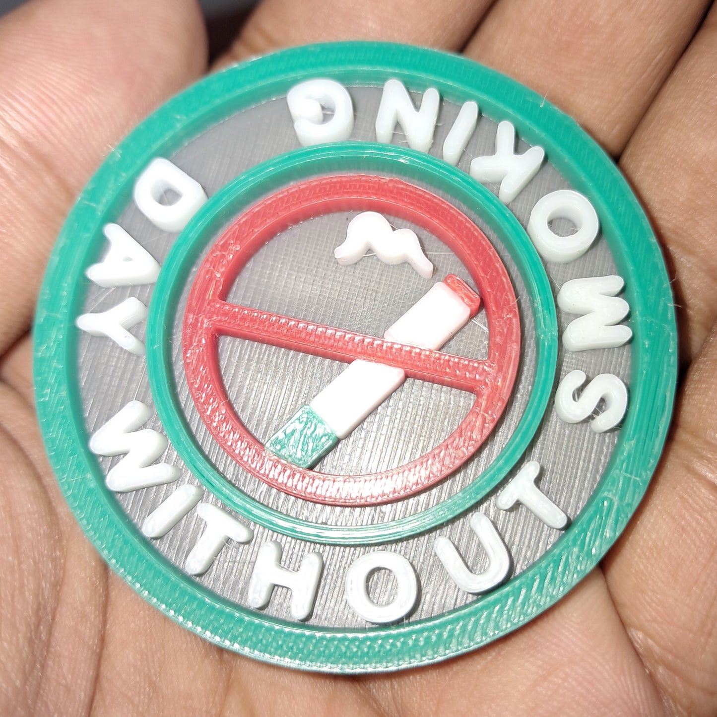 Day Without Smoking Awareness Daily Life MBA Merit Badges 3D STL Files For 3D Printing Using 3D Printer Machines