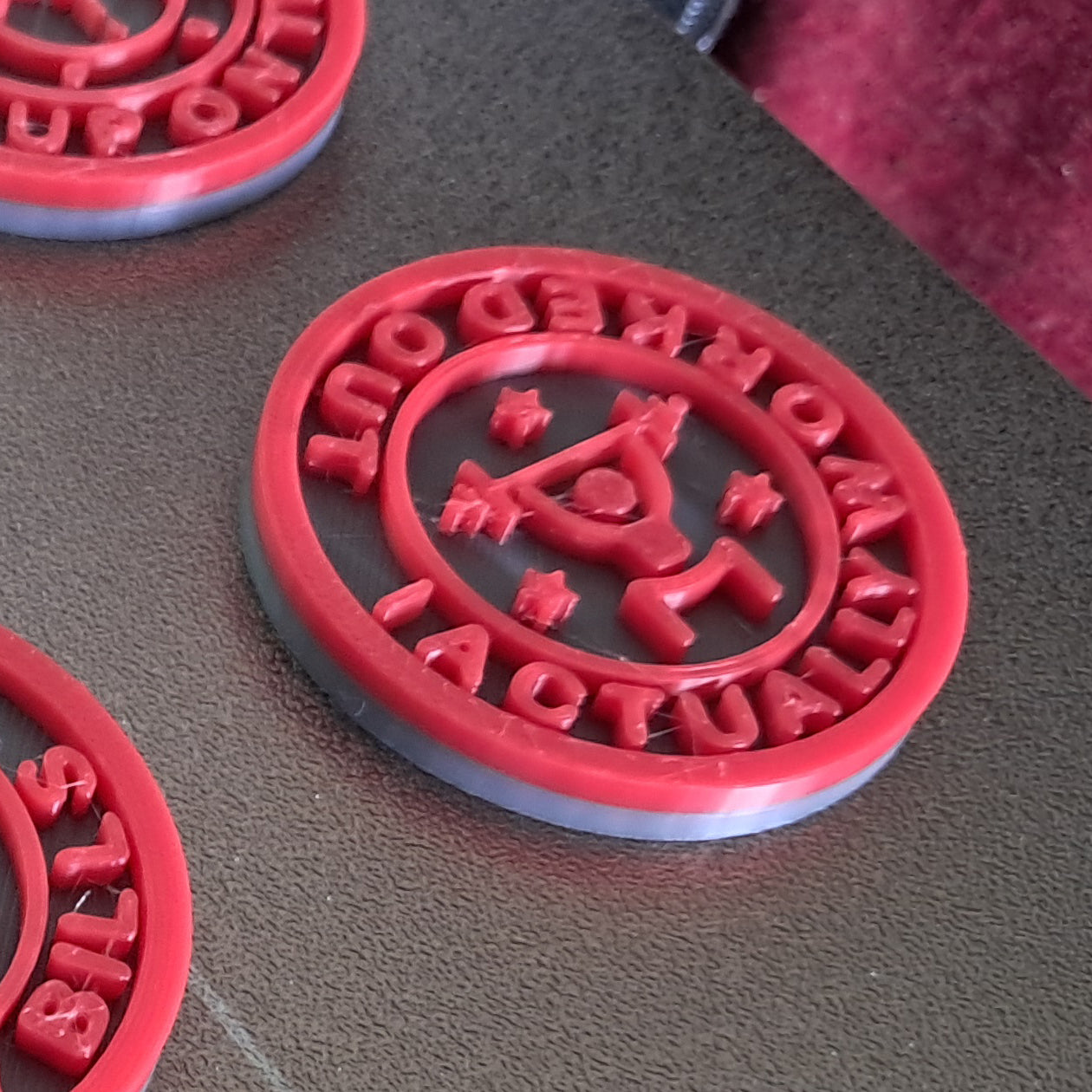 I Actually Worked Out Personal Healthcare Gym Fitness Daily Life MBA Merit Badges 3D STL Files For 3D Printing Using 3D Printer Machines