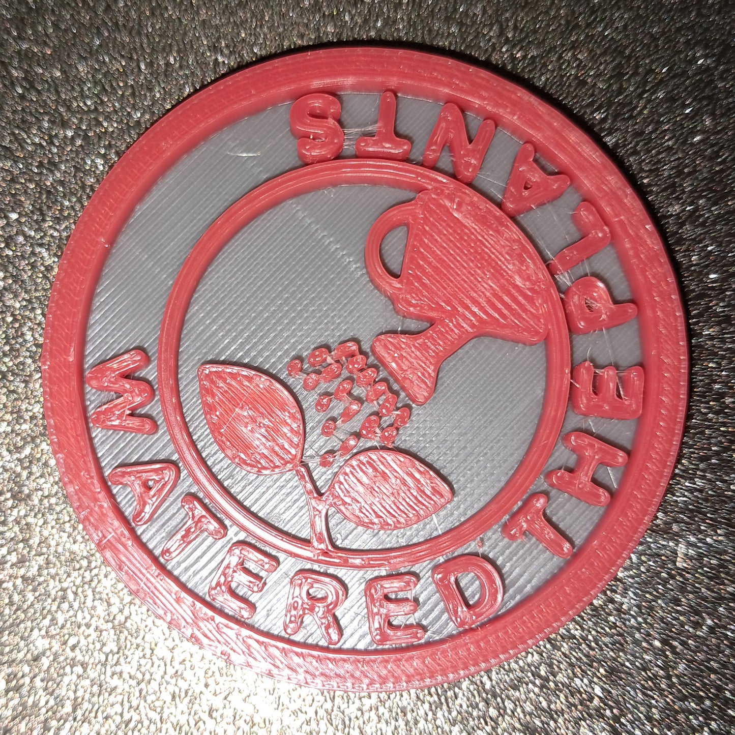 Watered The Plants Gardening Care Daily Life MBA Merit Badges 3D STL Files For 3D Printing Using 3D Printer Machines