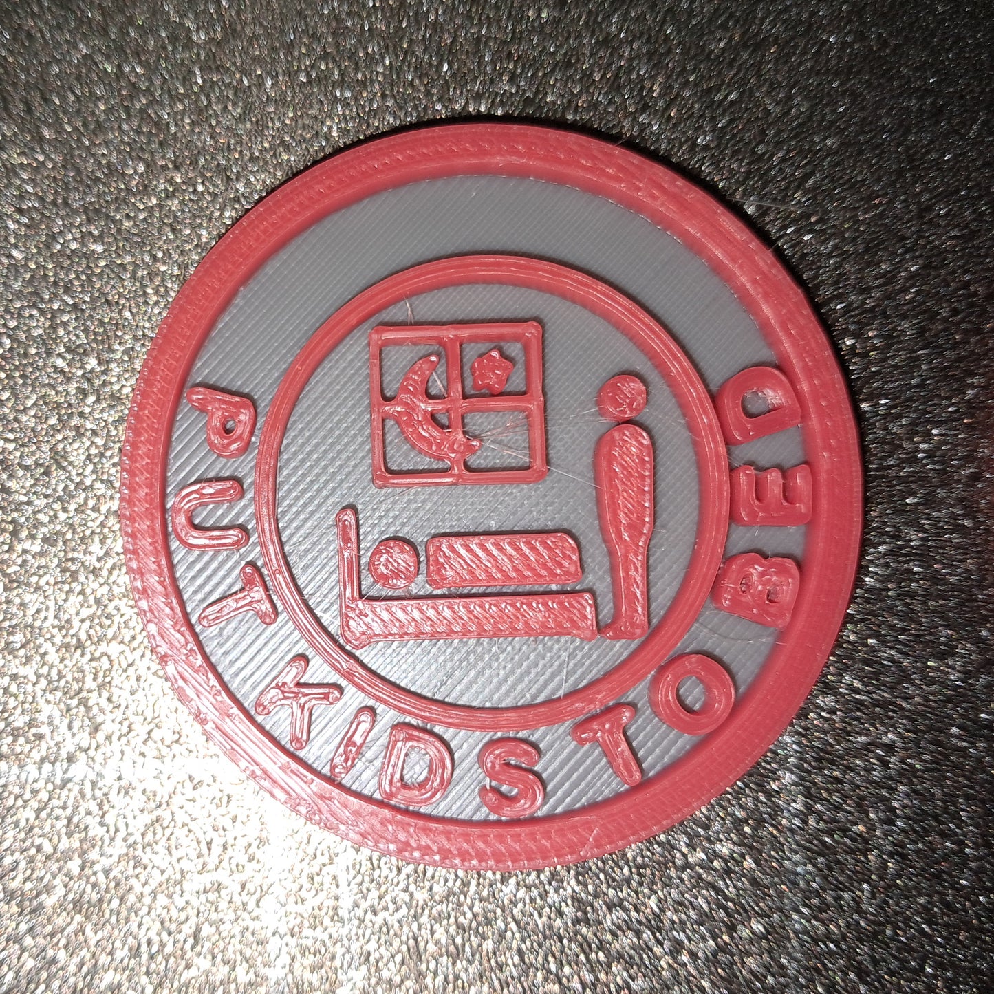 Put Kids To Bed Family Life Daily Life MBA Merit Badges 3D STL Files For 3D Printing Using 3D Printer Machines