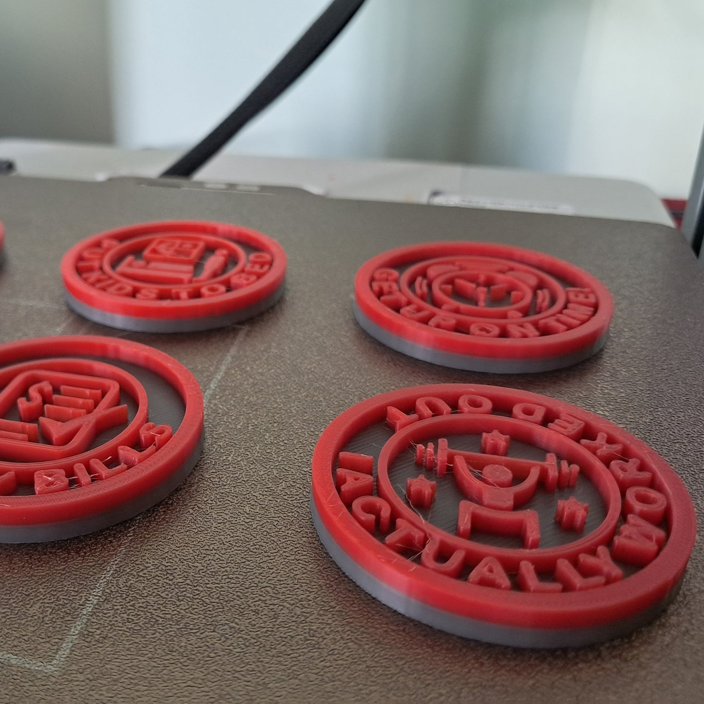 I Actually Worked Out Personal Healthcare Gym Fitness Daily Life MBA Merit Badges 3D STL Files For 3D Printing Using 3D Printer Machines