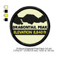 Mount Dragontail Peak Mountains Merit Badge Machine Embroidery Digitized Design Files