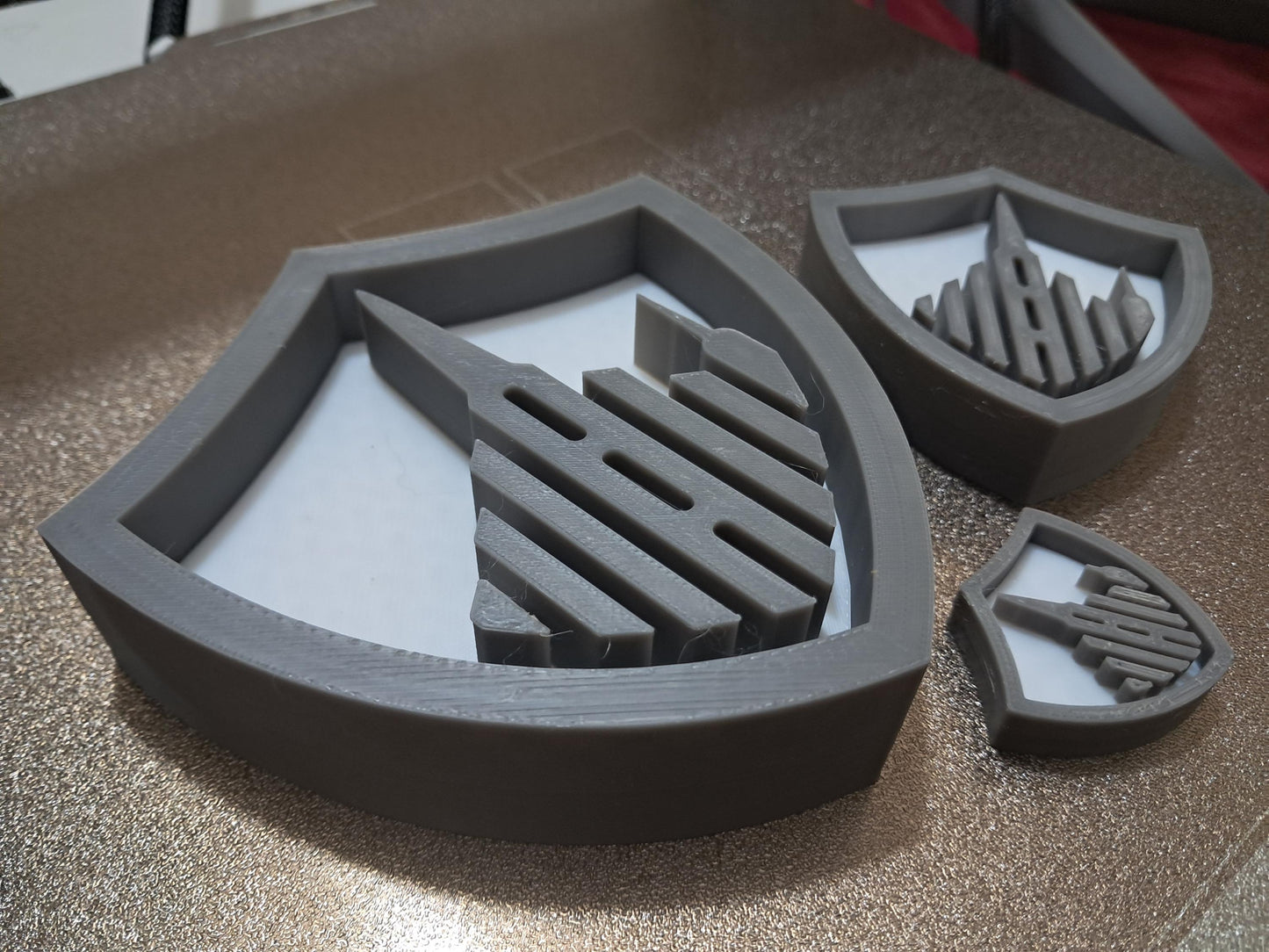 CTR Ring Shield Temple 3D STL Files For 3D Printing Using 3D Printer Machines