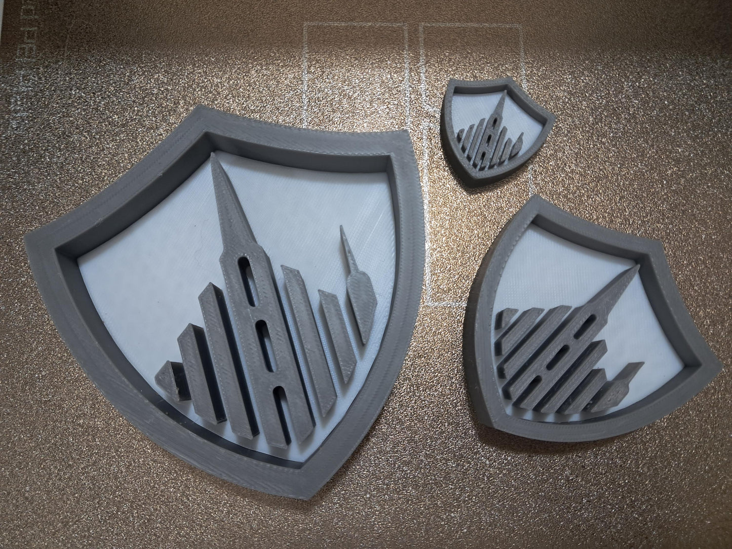 CTR Ring Shield Temple 3D STL Files For 3D Printing Using 3D Printer Machines