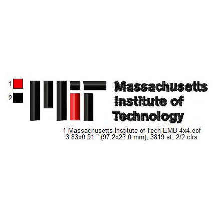 Massachusetts Institute of Technology Machine Embroidery Digitized Design Files