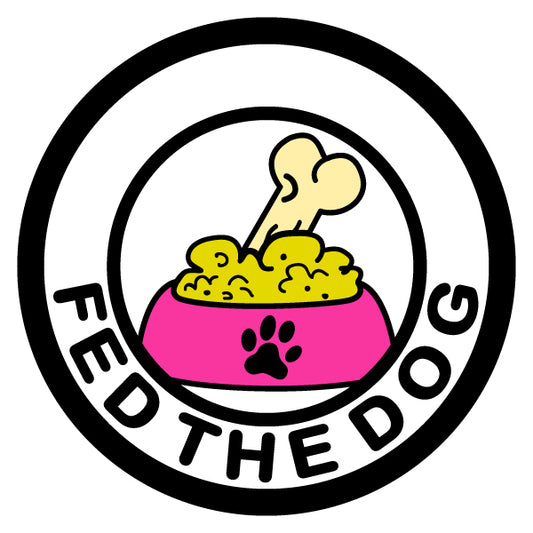 Fed The Dog Merit Badge Screen Printing Design Files
