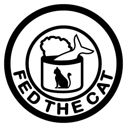 Fed The Cat Merit Badge Screen Printing Design Files