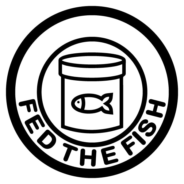 Fed The Fish Merit Badge Screen Printing Design Files