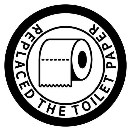 Replaced The Toilet Paper Merit Badge Screen Printing Files