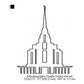 Rexburg Idaho LDS Temple Outline Machine Embroidery Digitized Design Files