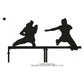 Athletes Running Hurdles Track and Field Silhouette Machine Embroidery Digitized Design Files