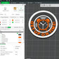 Get Up On Time Early Rising Daily Life MBA Merit Badges 3D STL Files For 3D Printing Using 3D Printer Machines
