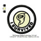 Hurricane Helene Storm Cyclone Merit Badge Machine Embroidery Digitized Design Files