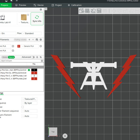 US Navy Fire Control Officer Insignia Emblem Symbols 3D STL Files For 3D Printing Using 3D Printer Machines