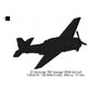 Chance Vought F4U Corsair, Grumman TBF Avenger, Grumman F4F Wildcat, Consolidated PBY Catalina, Douglas SBD Dauntless WWII US Navy Aircrafts Silhouette Set Machine Embroidery Digitized Design Files (Copy)