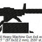USA Popular Weapons Guns Rifles Silhouette Shadow Machine Embroidery Digitized Design Files | Dst | Pes | Hus | VP3 (Copy)
