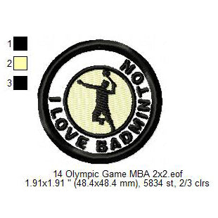 Olympic Sports Athletics Hurdling Acrobatic Gymnastics Badminton Baseball5 Beach Handball Volleyball Wrestling Silhouette Machine Embroidery Digitized Design Files