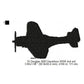 Chance Vought F4U Corsair, Grumman TBF Avenger, Grumman F4F Wildcat, Consolidated PBY Catalina, Douglas SBD Dauntless WWII US Navy Aircrafts Silhouette Set Machine Embroidery Digitized Design Files (Copy)
