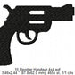 USA Popular Weapons Guns Rifles Silhouette Shadow Machine Embroidery Digitized Design Files | Dst | Pes | Hus | VP3 (Copy)