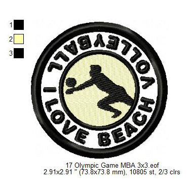Olympic Sports Athletics Hurdling Acrobatic Gymnastics Badminton Baseball5 Beach Handball Volleyball Wrestling Silhouette Machine Embroidery Digitized Design Files
