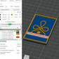 US Army Military O-4 Major Mess Uniform Officer Insignia Emblem Symbols 3D STL Files For 3D Printing Using 3D Printer Machines