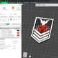 US Navy Hospital Corpsman HM1 Petty Officer Insignia Symbols 3D STL Files For 3D Printing Using 3D Printer Machines