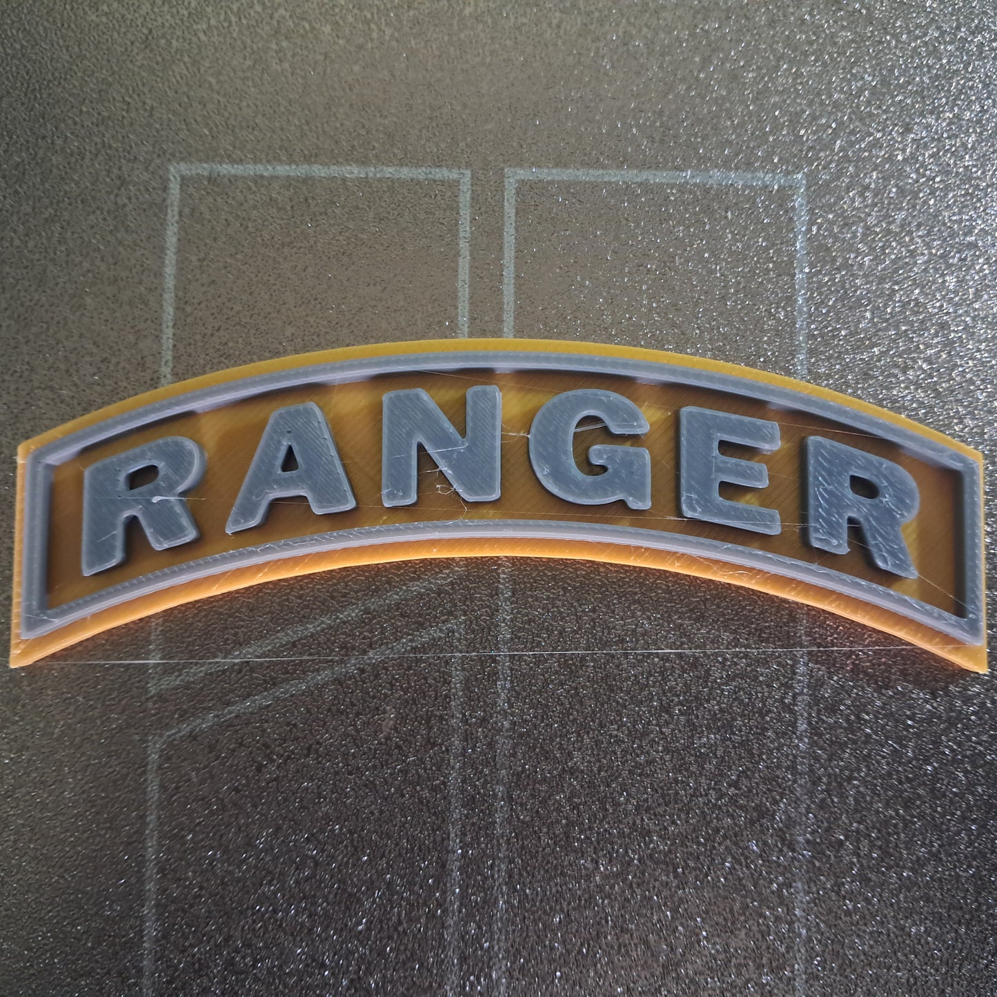 US Army Ranger Battalion Officer Insignia Emblem Symbols 3D STL Files For 3D Printing Using 3D Printer Machines