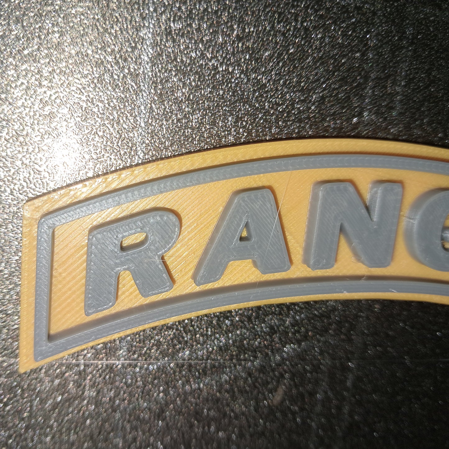 US Army Ranger Battalion Officer Insignia Emblem Symbols 3D STL Files For 3D Printing Using 3D Printer Machines