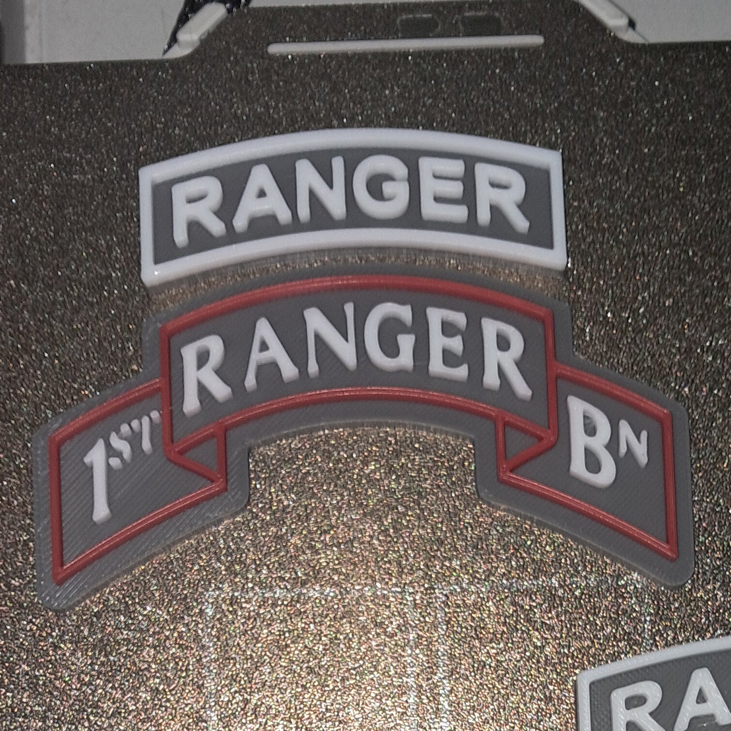 US Army 1st Ranger Bn Ranger Battalion Officer Insignia Emblem Symbols 3D STL Files For 3D Printing Using 3D Printer Machines