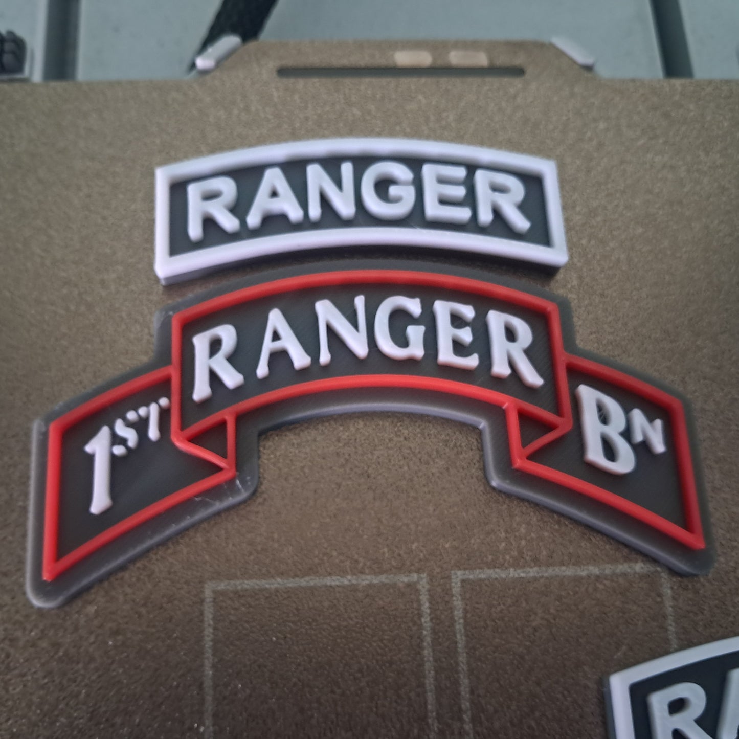 US Army 1st Ranger Bn Ranger Battalion Officer Insignia Emblem Symbols 3D STL Files For 3D Printing Using 3D Printer Machines