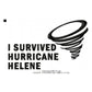 Hurricane Helene Storm Cyclone Machine Embroidery Digitized Design Files