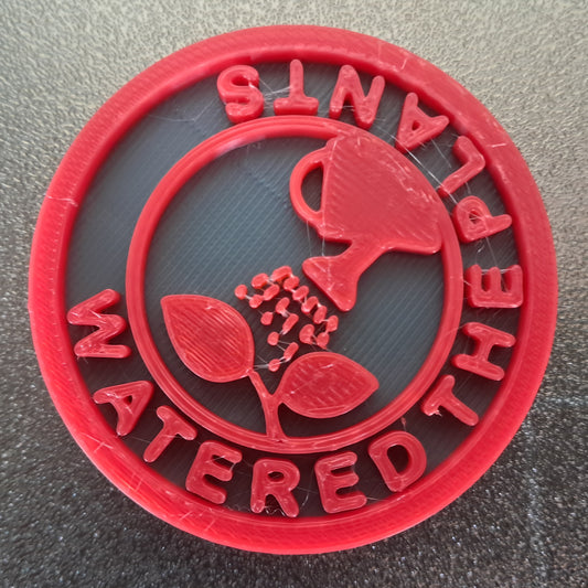Watered The Plants Gardening Care Daily Life MBA Merit Badges 3D STL Files For 3D Printing Using 3D Printer Machines