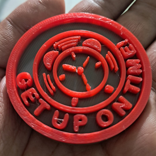 Get Up On Time Early Rising Daily Life MBA Merit Badges 3D STL Files For 3D Printing Using 3D Printer Machines