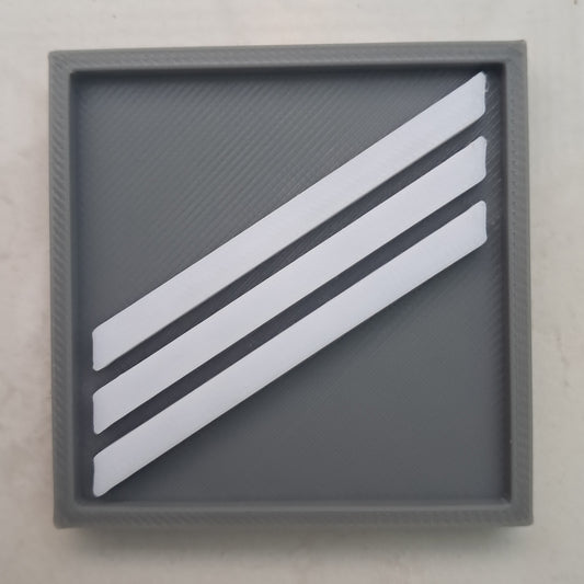 US Navy Seaman E-3 Insignia Symbols 3D STL Files For 3D Printing Using 3D Printer Machines